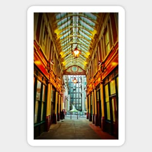 Leadenhall Market City of London England Sticker